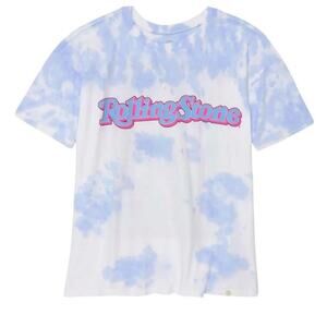 Treasure & Bond Rolling Stone tie dye T-shirt Girls 14/16 New